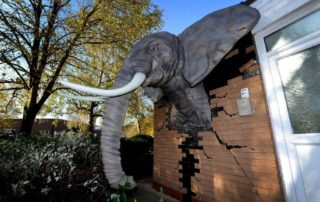 3D Printed Elephant Created By Massivit 1800